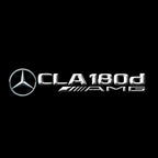 LUCI PROIETTORI LOGO MERCEDES BENZ Nr.03 (quantità 1 = 1 set / 2 luci porta)