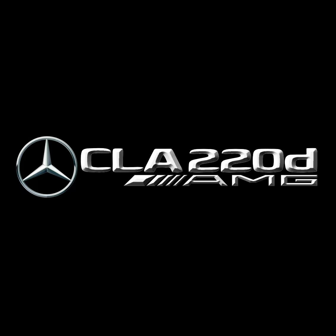 LUCI PROIETTORI LOGO MERCEDES BENZ Nr.03 (quantità 1 = 1 set / 2 luci porta)