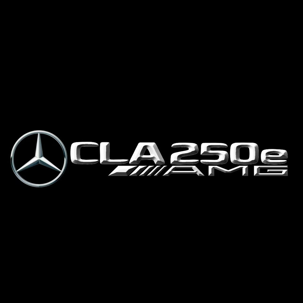 أضواء بروجكتور شعار MERCEDES BENZ رقم 03 (الكمية 1 = 1 مجموعة / 2 أضواء باب)