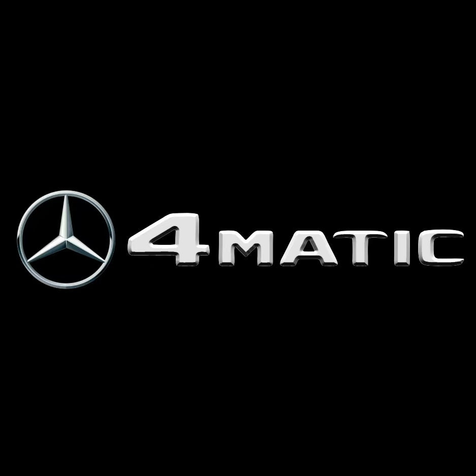 أضواء بروجكتور شعار MERCEDES BENZ رقم 03 (الكمية 1 = 1 مجموعة / 2 أضواء باب)