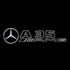 أضواء بروجكتور شعار MERCEDES BENZ رقم 03 (الكمية 1 = 1 مجموعة / 2 أضواء باب)