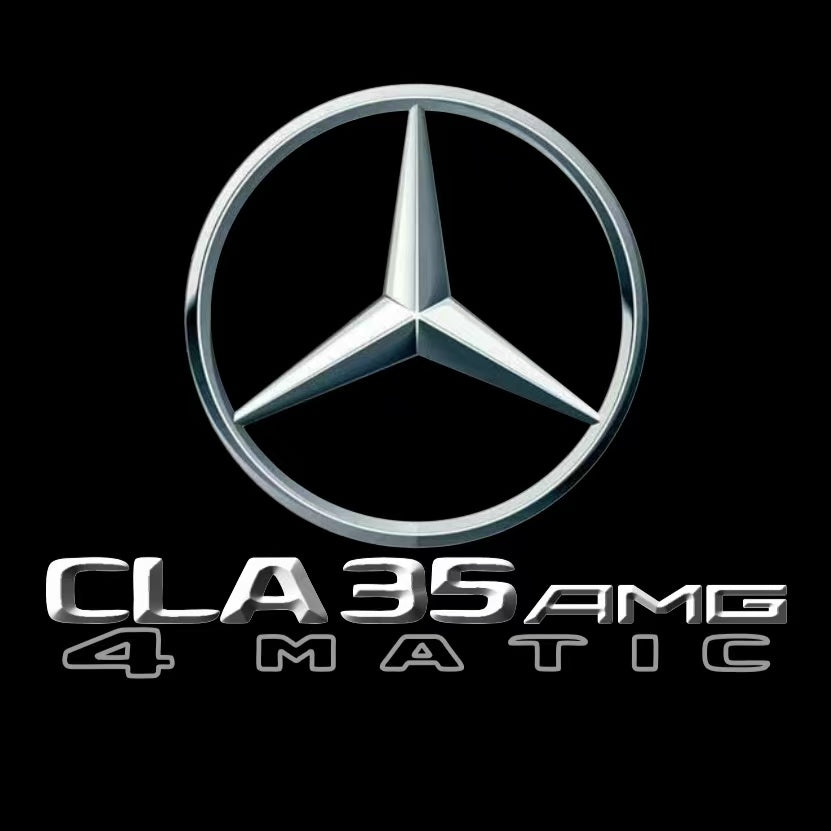 MERCEDES BENZ LOGO PROJECTOT LIGHTS Nr.03 (Menge 1 = 1 Sätze/2 Türleuchten)