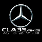 MERCEDES BENZ LOGO PROJECTOT LIGHTS Nr.03 (Menge 1 = 1 Sätze/2 Türleuchten)