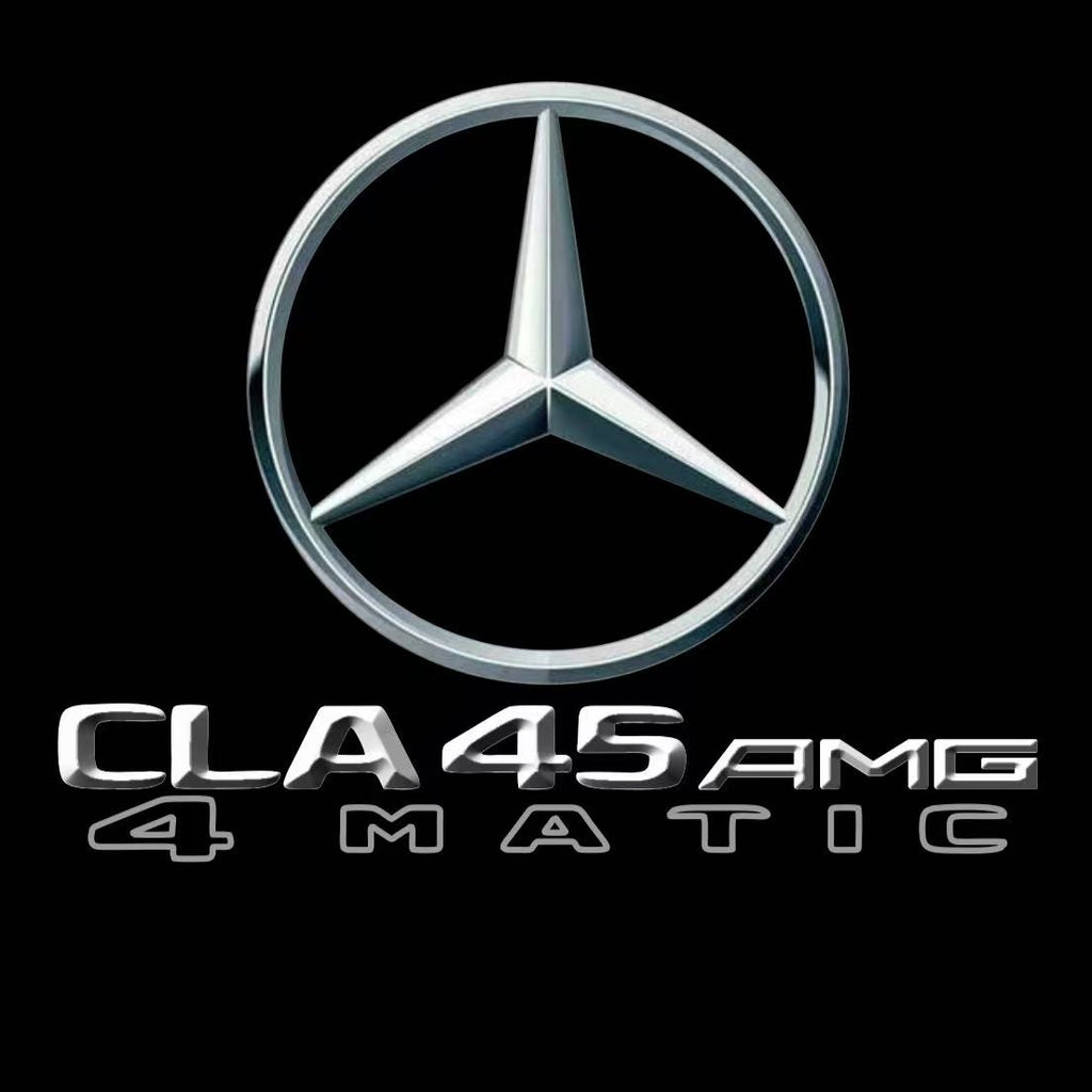 MERCEDES BENZ LOGO PROJECTOT LIGHTS Nr.03 (cantidad 1 = 1 juego/2 luces de puerta)