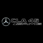 أضواء بروجكتور شعار MERCEDES BENZ رقم 03 (الكمية 1 = 1 مجموعة / 2 أضواء باب)