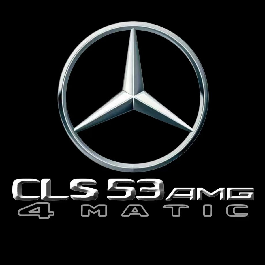 أضواء بروجكتور شعار MERCEDES BENZ رقم 03 (الكمية 1 = 1 مجموعة / 2 أضواء باب)
