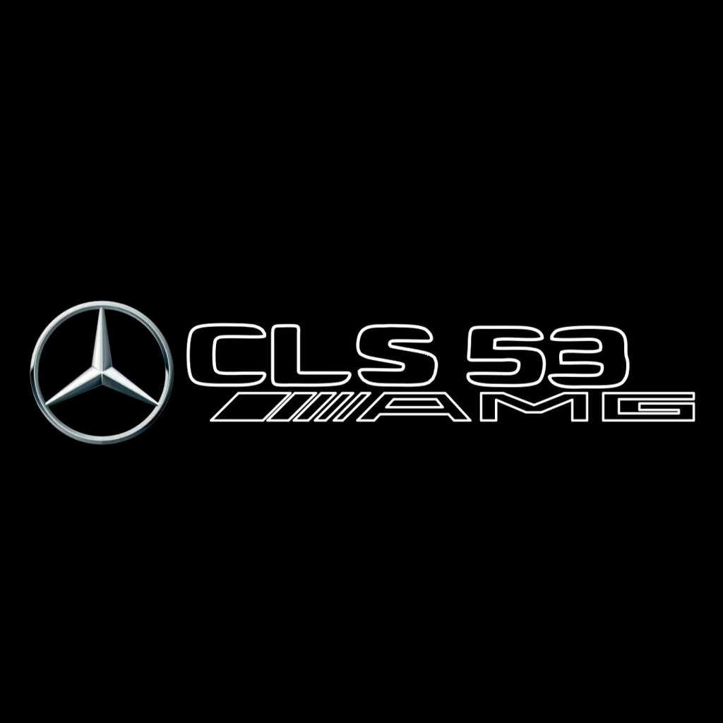 أضواء بروجكتور شعار MERCEDES BENZ رقم 03 (الكمية 1 = 1 مجموعة / 2 أضواء باب)