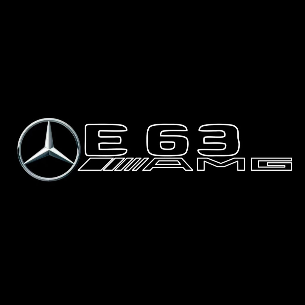 أضواء بروجكتور شعار MERCEDES BENZ رقم 03 (الكمية 1 = 1 مجموعة / 2 أضواء باب)