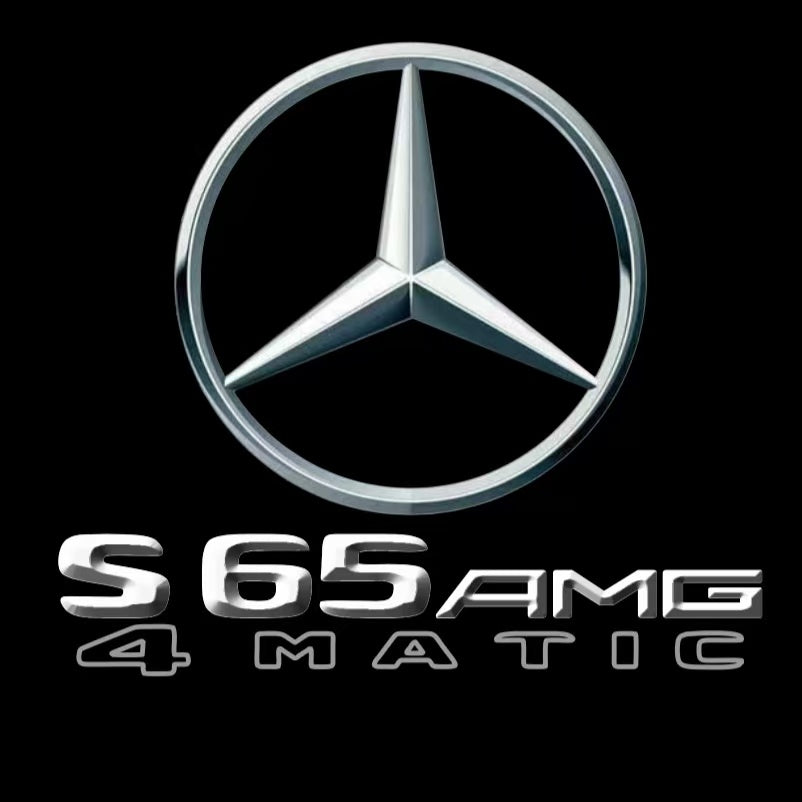 LUCI PROIETTORI LOGO MERCEDES BENZ Nr.03 (quantità 1 = 1 set / 2 luci porta)