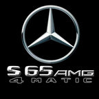 LUCI PROIETTORI LOGO MERCEDES BENZ Nr.03 (quantità 1 = 1 set / 2 luci porta)