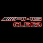 MERCEDES BENZ LOGO PROJECTOT LIGHTS Nr.03 (cantidad 1 = 1 juego/2 luces de puerta)