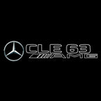أضواء بروجكتور شعار MERCEDES BENZ رقم 03 (الكمية 1 = 1 مجموعة / 2 أضواء باب)