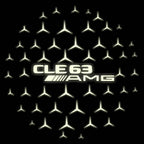 MERCEDES BENZ LOGO PROJECTOT LIGHTS Nr.03 (Menge 1 = 1 Sätze/2 Türleuchten)