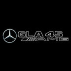 أضواء بروجكتور شعار MERCEDES BENZ رقم 03 (الكمية 1 = 1 مجموعة / 2 أضواء باب)
