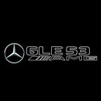 أضواء بروجكتور شعار MERCEDES BENZ رقم 03 (الكمية 1 = 1 مجموعة / 2 أضواء باب)