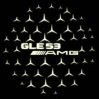 MERCEDES BENZ LOGO PROJECTOT LIGHTS Nr.03 (Menge 1 = 1 Sätze/2 Türleuchten)