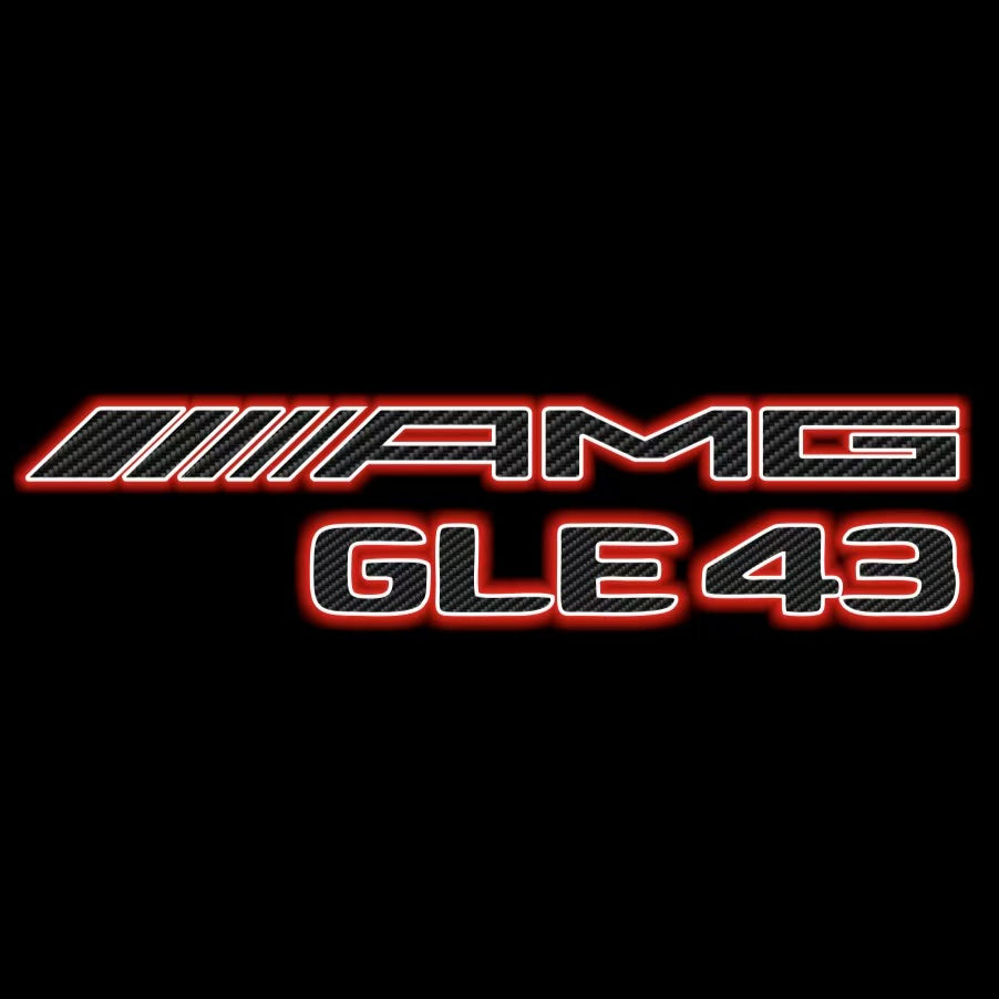 أضواء بروجكتور شعار MERCEDES BENZ رقم 03 (الكمية 1 = 1 مجموعة / 2 أضواء باب)
