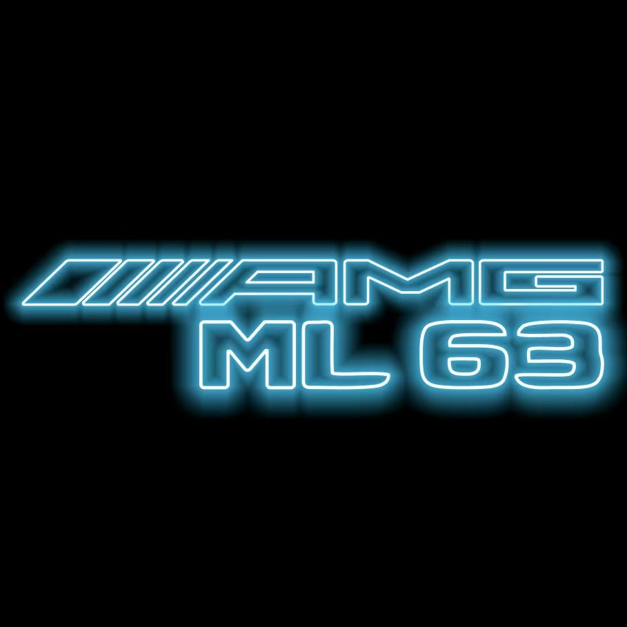 LUCI PROIETTORI LOGO MERCEDES BENZ Nr.03 (quantità 1 = 1 set / 2 luci porta)