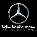 أضواء بروجكتور شعار MERCEDES BENZ رقم 03 (الكمية 1 = 1 مجموعة / 2 أضواء باب)