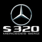 أضواء بروجكتور شعار MERCEDES BENZ رقم 03 (الكمية 1 = 1 مجموعة / 2 أضواء باب)