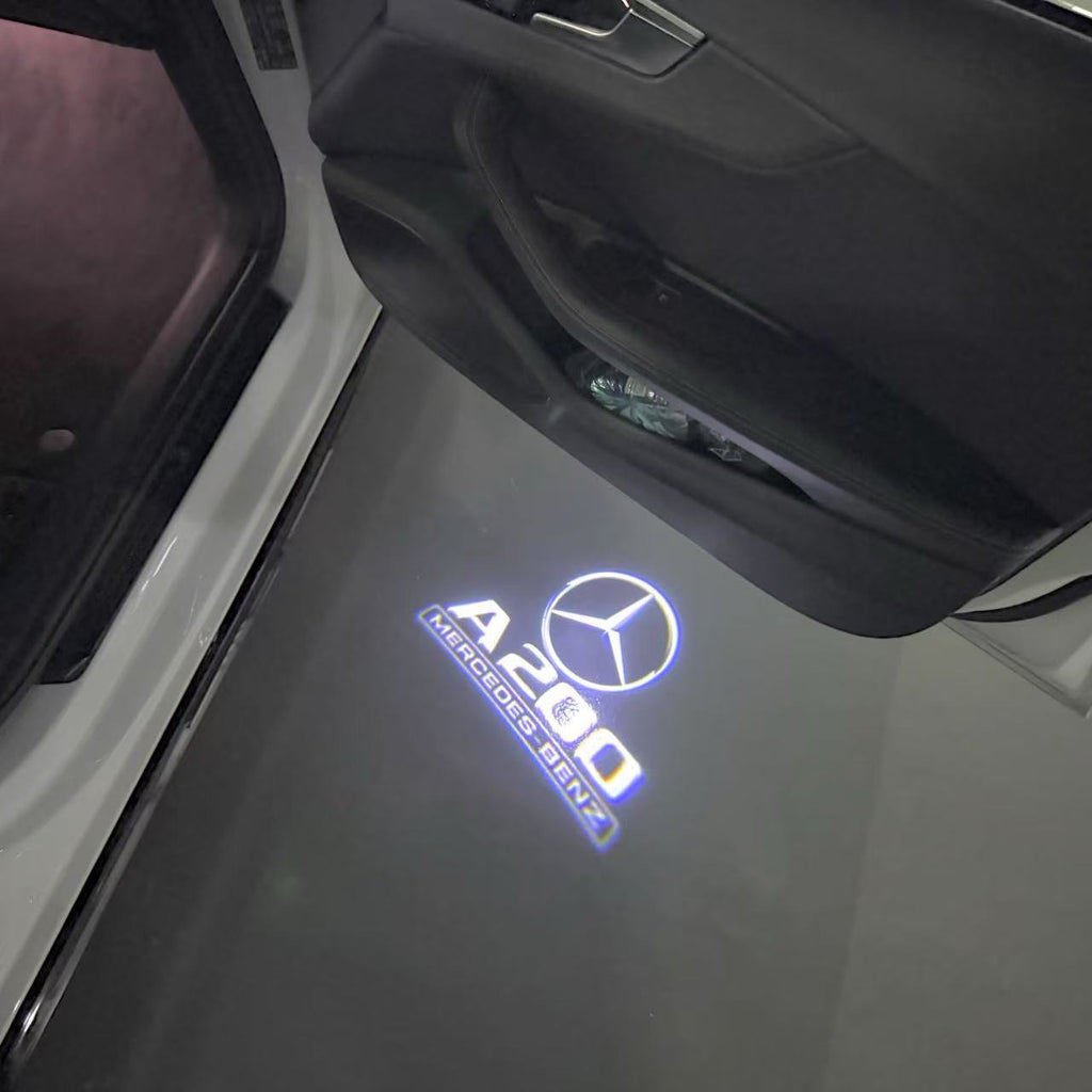 MERCEDES BENZ LOGO PROJECTOT LIGHTS Nr.03 (Menge 1 = 1 Sätze/2 Türleuchten)