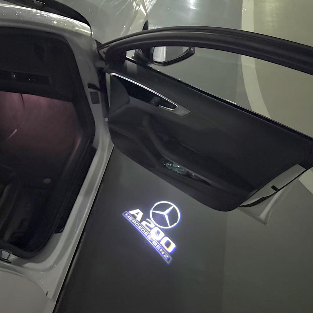 MERCEDES BENZ LOGO PROJECTOT LIGHTS Nr.03 (Menge 1 = 1 Sätze/2 Türleuchten)