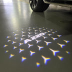 LUCI PROIETTORI LOGO MERCEDES BENZ Nr.03 (quantità 1 = 1 set / 2 luci porta)