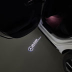 أضواء بروجكتور شعار MERCEDES BENZ رقم 03 (الكمية 1 = 1 مجموعة / 2 أضواء باب)