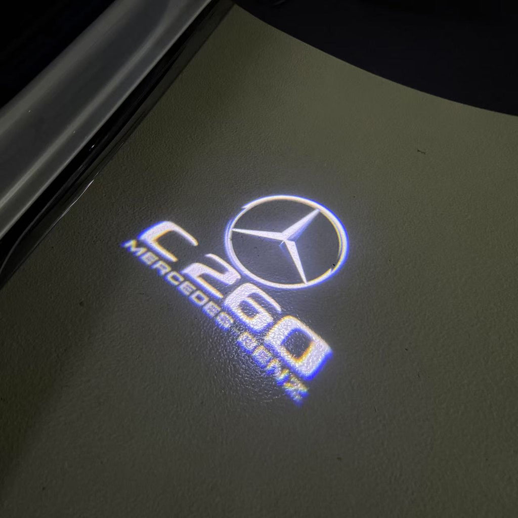 MERCEDES BENZ LOGO PROJECTOT LIGHTS Nr.03 (Menge 1 = 1 Sätze/2 Türleuchten)