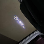 LUCI PROIETTORI LOGO MERCEDES BENZ Nr.03 (quantità 1 = 1 set / 2 luci porta)
