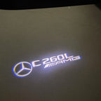 LUCI PROIETTORI LOGO MERCEDES BENZ Nr.03 (quantità 1 = 1 set / 2 luci porta)
