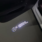 أضواء بروجكتور شعار MERCEDES BENZ رقم 03 (الكمية 1 = 1 مجموعة / 2 أضواء باب)