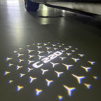 LUCI PROIETTORI LOGO MERCEDES BENZ Nr.03 (quantità 1 = 1 set / 2 luci porta)