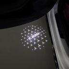 LUCI PROIETTORI LOGO MERCEDES BENZ Nr.03 (quantità 1 = 1 set / 2 luci porta)