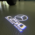 LUCI PROIETTORI LOGO MERCEDES BENZ Nr.03 (quantità 1 = 1 set / 2 luci porta)