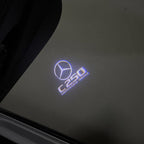 LUCI PROIETTORI LOGO MERCEDES BENZ Nr.03 (quantità 1 = 1 set / 2 luci porta)