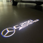 LUCI PROIETTORI LOGO MERCEDES BENZ Nr.03 (quantità 1 = 1 set / 2 luci porta)