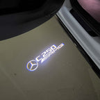 LUCI PROIETTORI LOGO MERCEDES BENZ Nr.03 (quantità 1 = 1 set / 2 luci porta)
