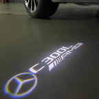 LUCI PROIETTORI LOGO MERCEDES BENZ Nr.03 (quantità 1 = 1 set / 2 luci porta)
