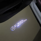 LUCI PROIETTORI LOGO MERCEDES BENZ Nr.03 (quantità 1 = 1 set / 2 luci porta)