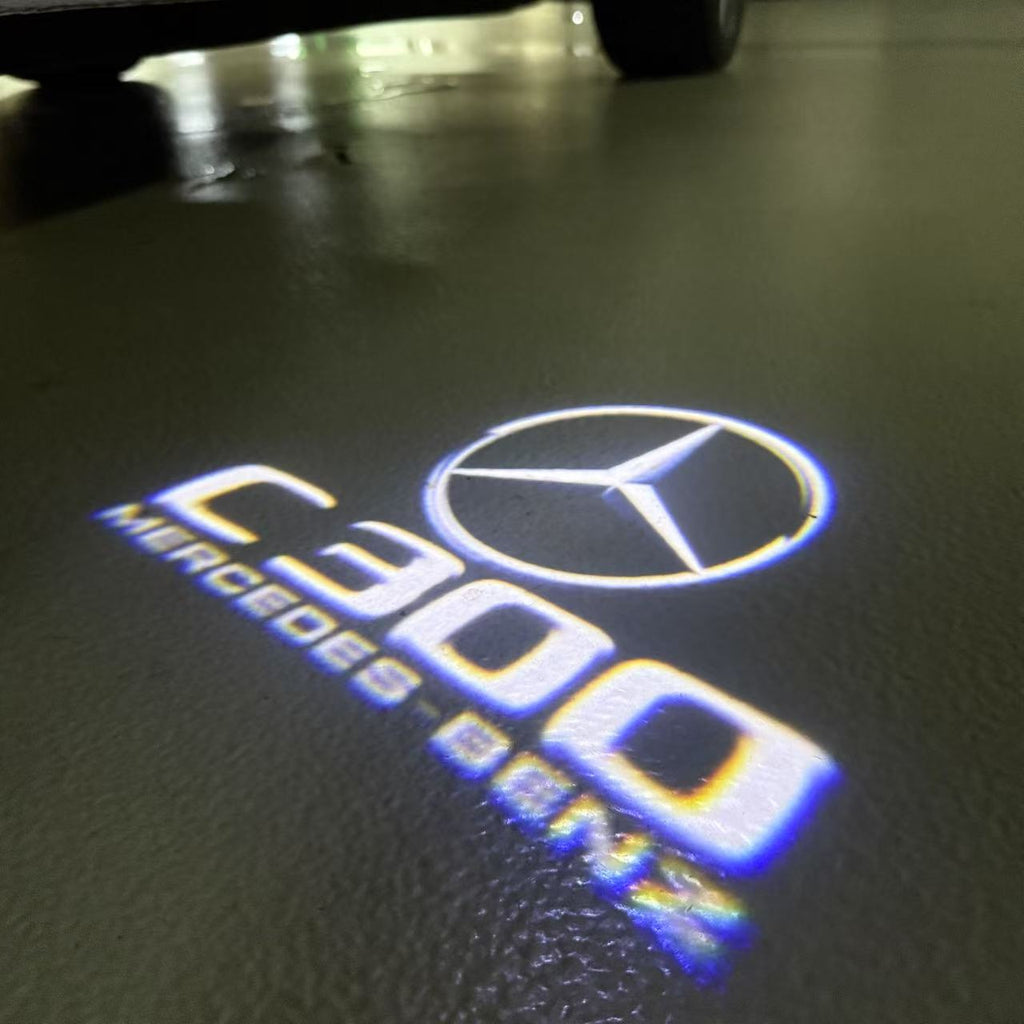 MERCEDES BENZ LOGO PROJECTOT LIGHTS Nr.03 (Menge 1 = 1 Sätze/2 Türleuchten)