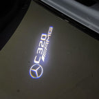 LUCI PROIETTORI LOGO MERCEDES BENZ Nr.03 (quantità 1 = 1 set / 2 luci porta)