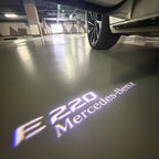 MERCEDES BENZ LOGO PROJECTOT LIGHTS Nr.03 (cantidad 1 = 1 juego/2 luces de puerta)