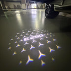 LUCI PROIETTORI LOGO MERCEDES BENZ Nr.03 (quantità 1 = 1 set / 2 luci porta)
