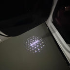LUCI PROIETTORI LOGO MERCEDES BENZ Nr.03 (quantità 1 = 1 set / 2 luci porta)