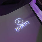 LUCI PROIETTORI LOGO MERCEDES BENZ Nr.03 (quantità 1 = 1 set / 2 luci porta)