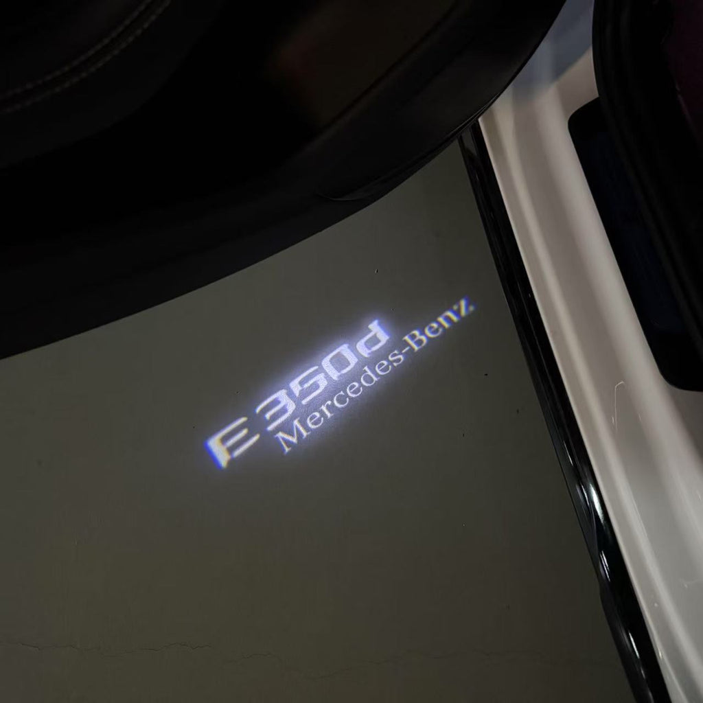 LUCI PROIETTORI LOGO MERCEDES BENZ Nr.03 (quantità 1 = 1 set / 2 luci porta)