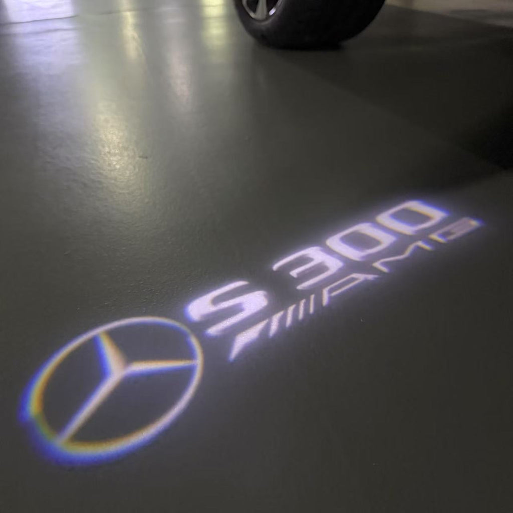 MERCEDES BENZ LOGO PROJECTOT LIGHTS Nr.03 (Menge 1 = 1 Sätze/2 Türleuchten)