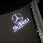أضواء بروجكتور شعار MERCEDES BENZ رقم 03 (الكمية 1 = 1 مجموعة / 2 أضواء باب)