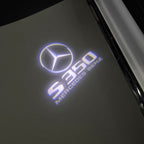 أضواء بروجكتور شعار MERCEDES BENZ رقم 03 (الكمية 1 = 1 مجموعة / 2 أضواء باب)